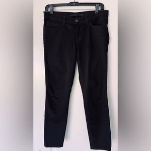 J Brand Skinny Jeans Pencil Leg Women's Size 28 Black Denim